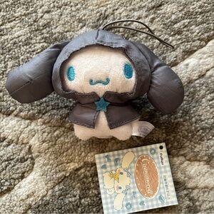 BNWT Sanrio 3.5” Cinnamoroll Raincoat plush hanger